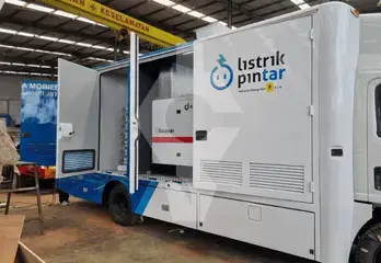 Baudouin 400 & 4 x 100 kVA Silent Type generator project in Bandung, West Java