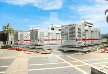 Mitsubishi 3 x 2500 kVA Silent Type generator project in Central Jakarta, Jakarta