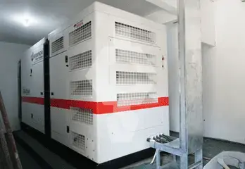 Baudouin 500 kVA Silent Type generator project in Kediri, East Java