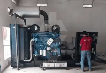Baudouin 800 kVA Open Type generator project in Lumajang, East Java