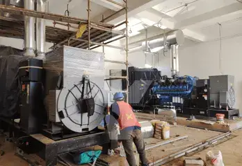 Baudouin 2 x 1750 kVA Open Type generator project in Sulawesi