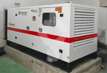 Baudouin 100 kVA Silent Type generator project in Surabaya, East Java